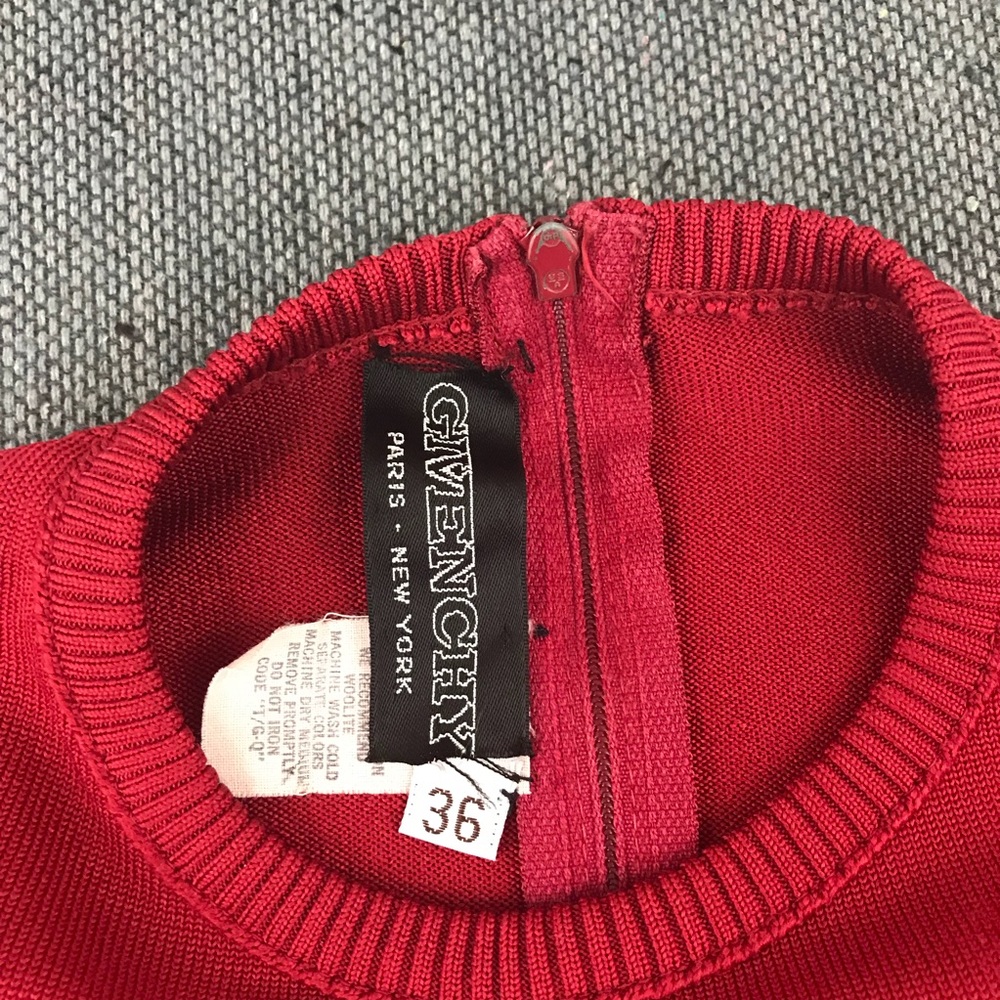 Givenchy Red Sweater - image 3
